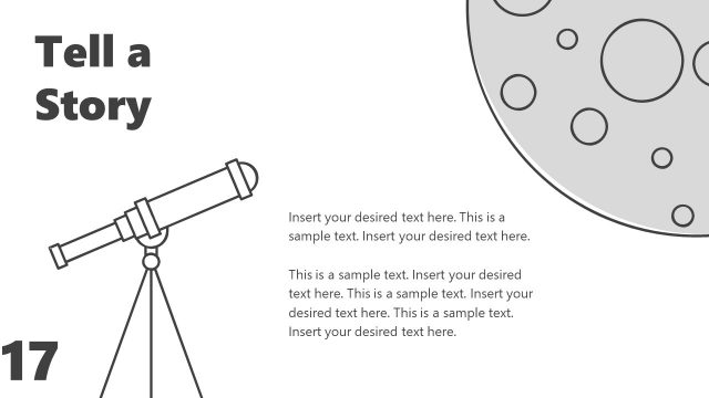 Tell a Story of Big Idea Template PowerPoint