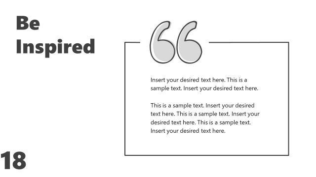 Big Idea Inspire Quote and Message Template