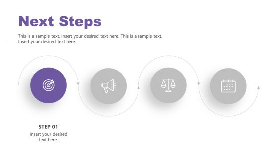 4 Steps Sequence Template Next Step