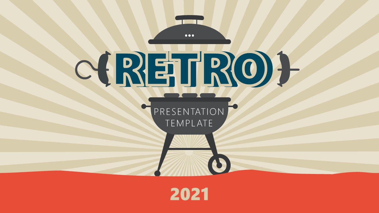 Retro PowerPoint Template SlideModel