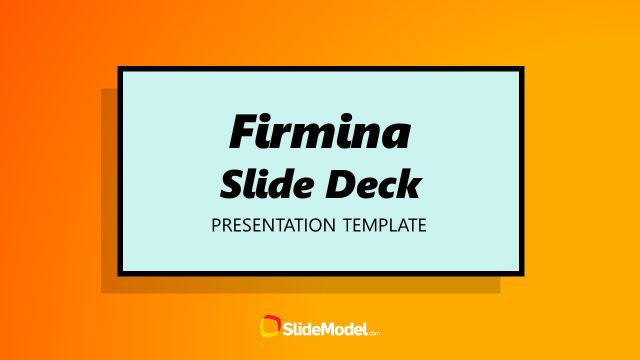 Firmina PowerPoint Slide Cover