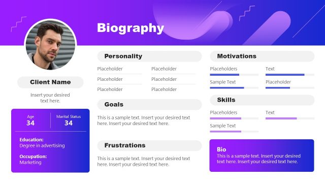 Biography PowerPoint Template