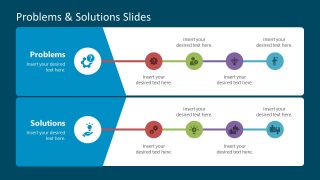 Slide of Problem and Solution Diagram PPT