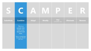 Slide of Combine Section in SCAMPER Method