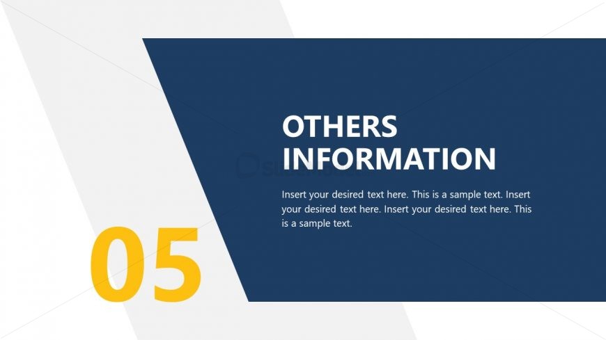 Others Information Slide for Annual Report Template 