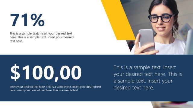 Annual Report Template Slide For PPT