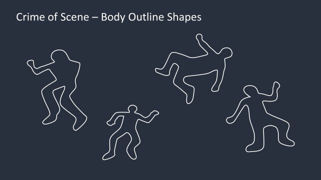 Multiple Body Chalk Outline Presentation