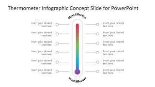 Fundraising Concept Thermometer Template