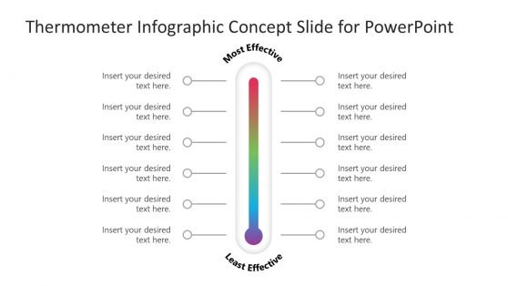 Fundraising Concept Thermometer Template