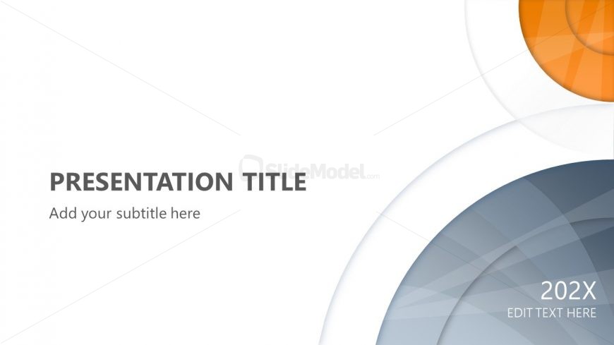 PPT Templates of Gradient Cover Slides