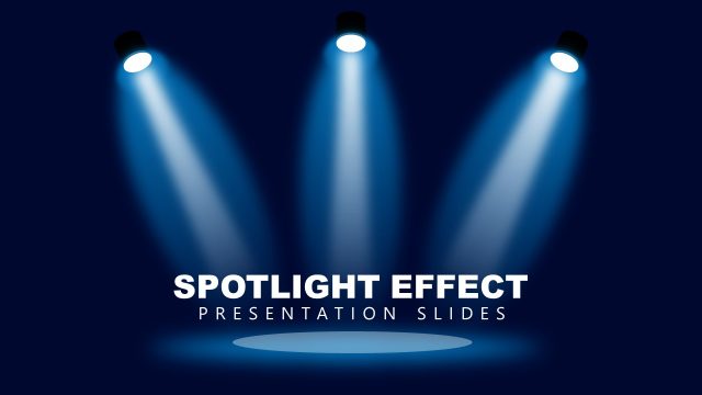 1 Item 3 Spotlights Template Design