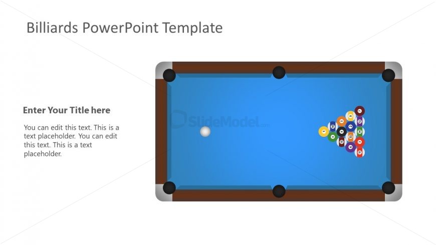 Pool Billiards PowerPoint Template 