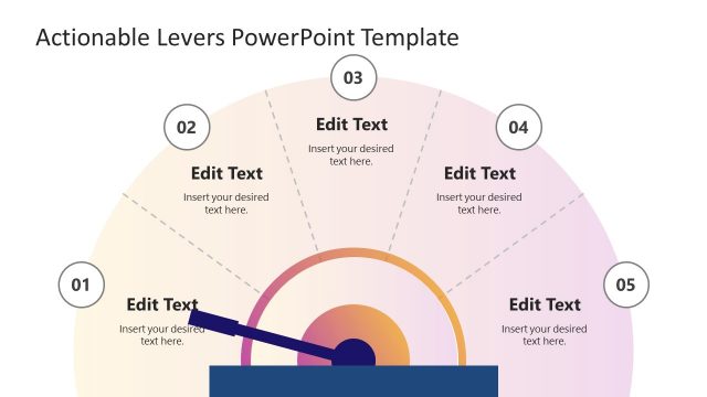 Actionable Levers PowerPoint Template