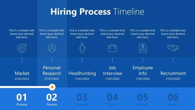 Hiring Process Timeline Research Stage Template