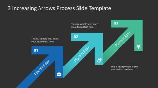 3 Arrows Growth Metaphor Template 