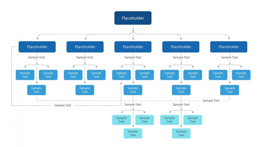 Hierarchy 4 Level Concept Map Template 