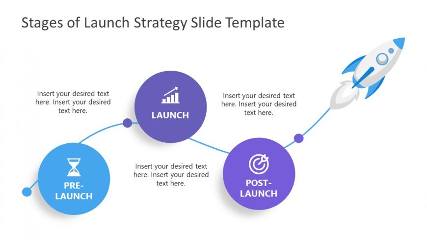 PowerPoint Slide of Curved Timeline Template