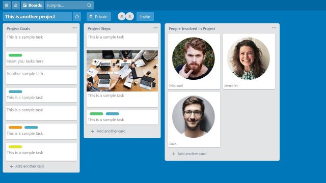 Card Designs for Trello Board Template