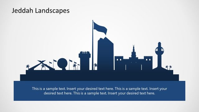 Jeddah City PowerPoint Template for Presentation