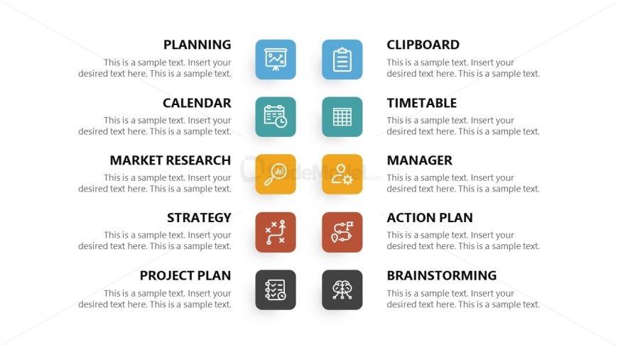 Work Plan Template for PowerPoint