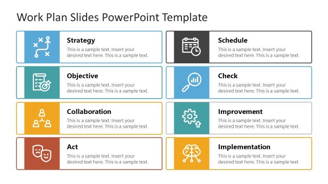 PPT Template for Work Plan Presentation