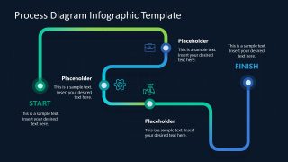 Infographic Process Diagram Template for PowerPoint