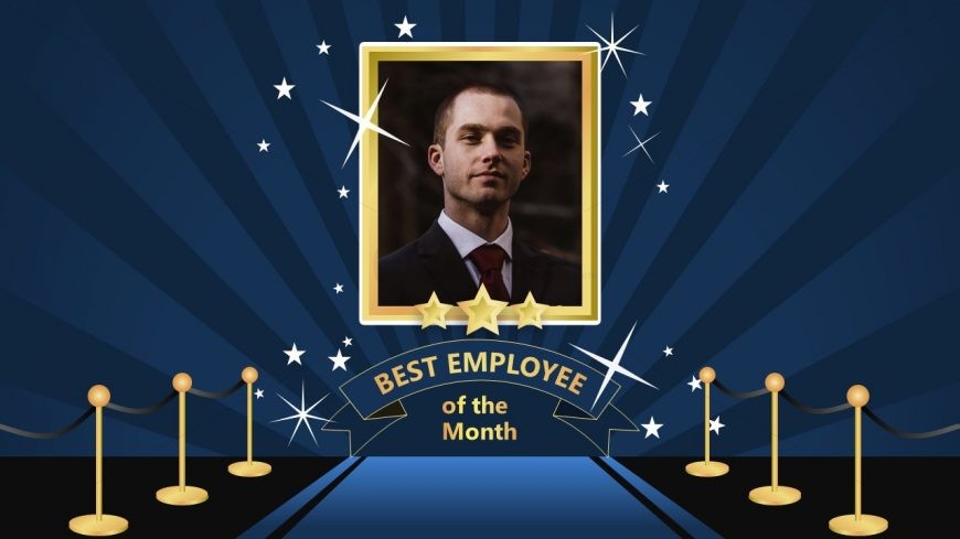 PPT Template for Employee of the Month