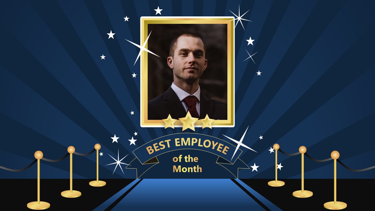 Employee Of The Month Template Powerpoint