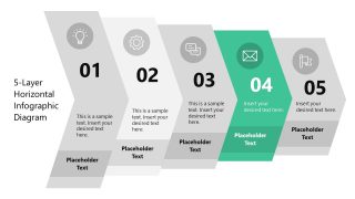 Infographic 5-Step Diagram PowerPoint Template