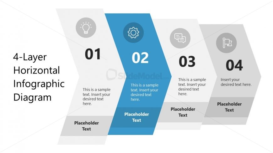 Infographic Slide Highlighting First Arrow Shape