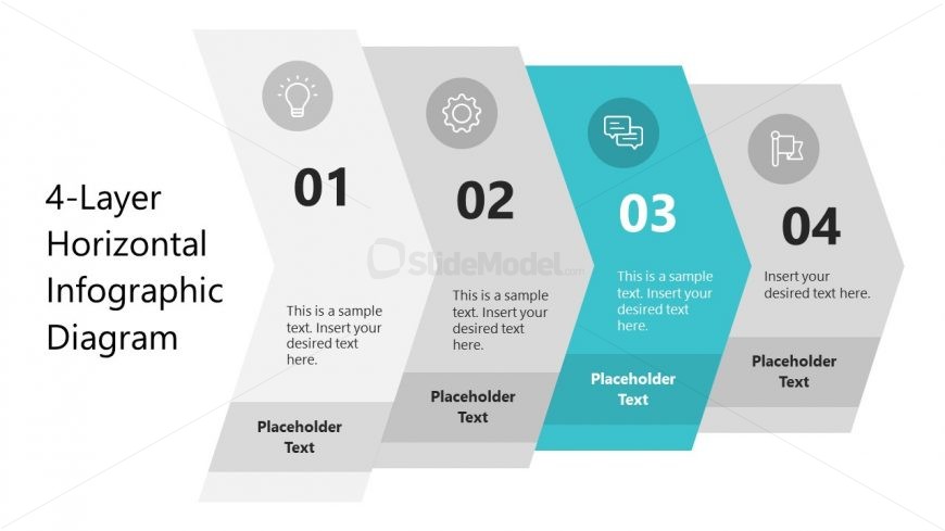 Infographic Template Slide Highlighting Third Layer