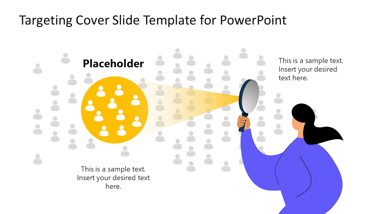 PPT Template Slide for Customer Targeting