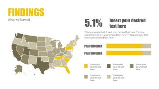 Consulting Report - Editable Map Slide