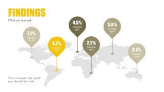 Consulting Report - Map Pointer Infographic Slide