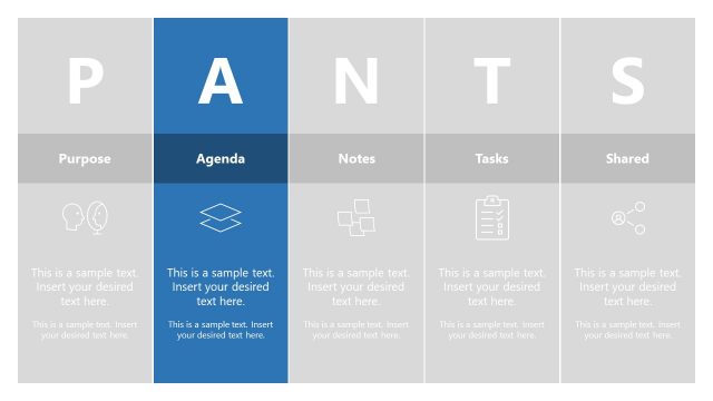 Agenda Template Slide