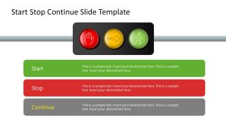 Horizontal Signal Diagram for Start Stop and Continue