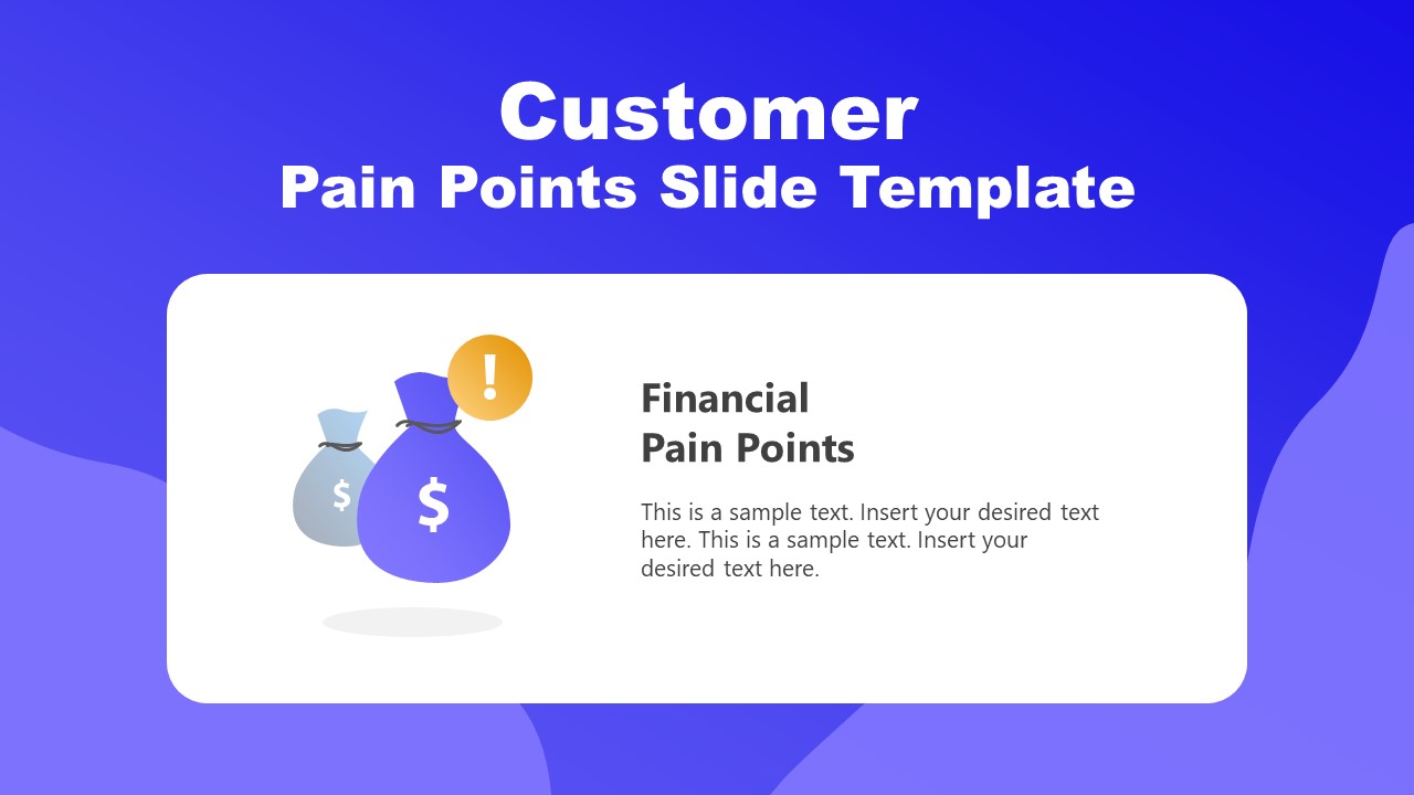 Diagram Slide for Financial Pain Points Presentation