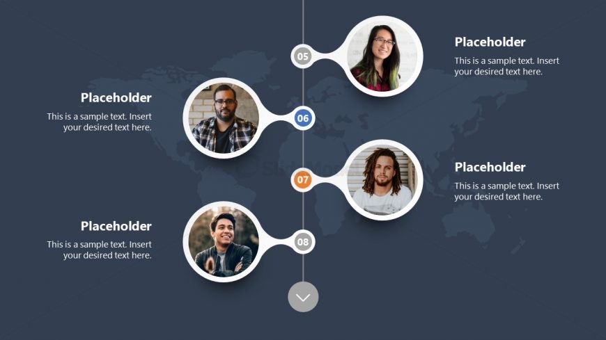 PowerPoint Timeline Slide Template for Presentation