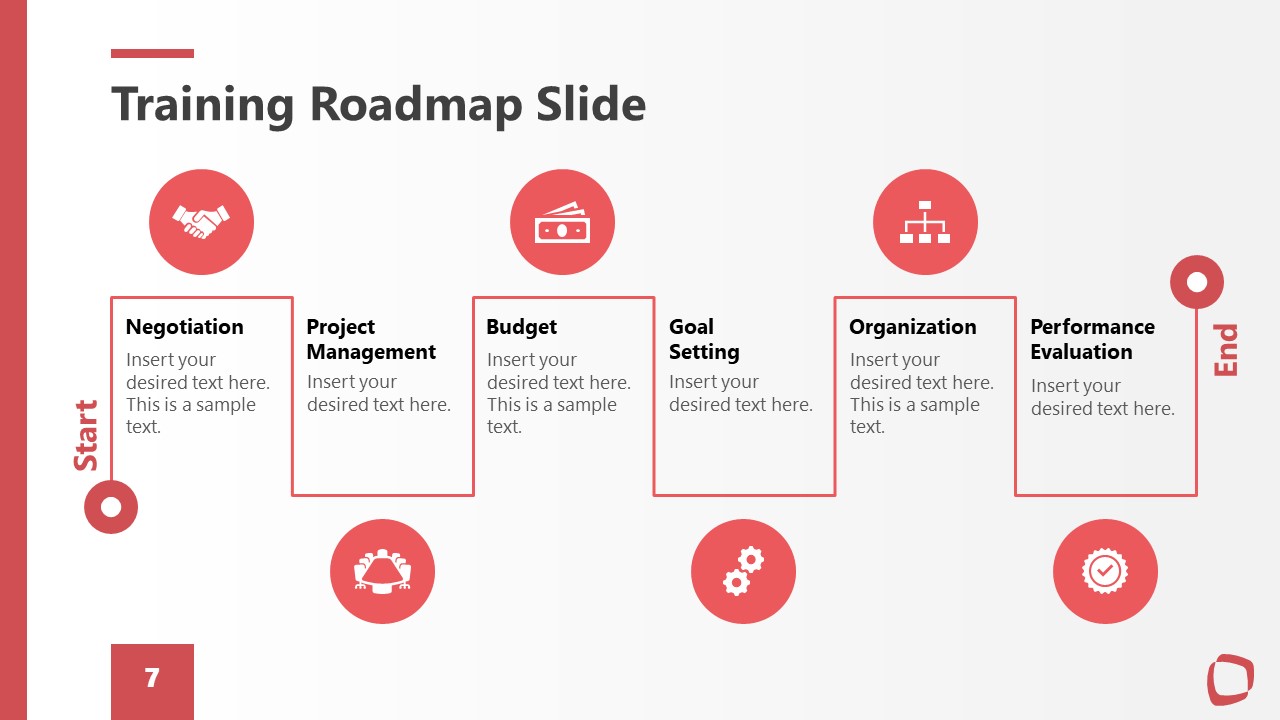 Training Planner Roadmap for PowerPoint 