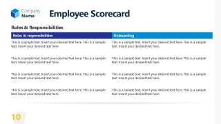 PPT Slide for Roles and Responsibilities of New Comers