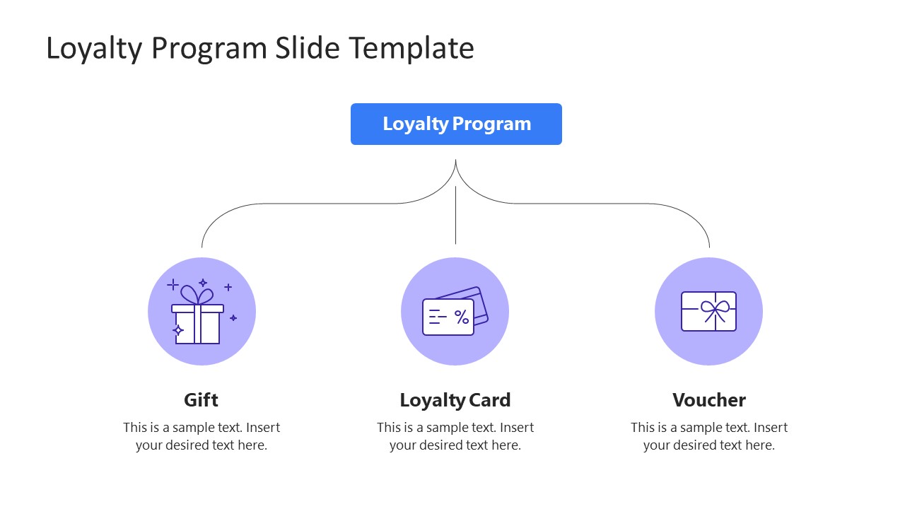 PPT Template Slide for Loyalty Program Presentation