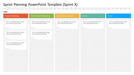 Sprint Planning Dashboard for PowerPoint