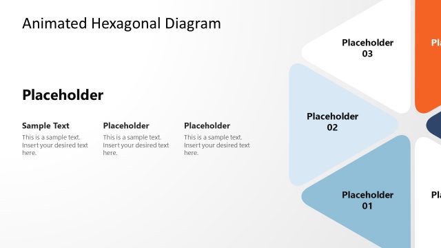 Hexagonal PPT Template for Presentation
