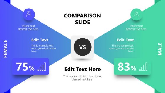 Comparison Tables For Powerpoint And Comparison Slides For Presentations