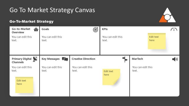 Go to Market Strategy Canvas PPT Template