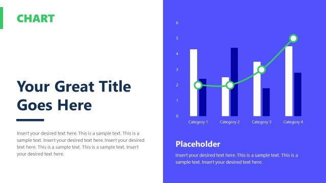 Data-Driven Graph Slide for Product Sale Pitch Template