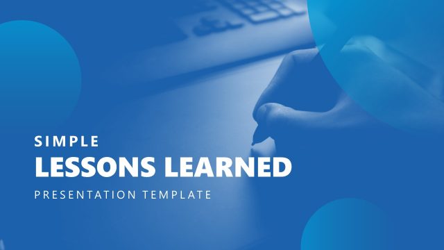 Lessons Learned PowerPoint Template
