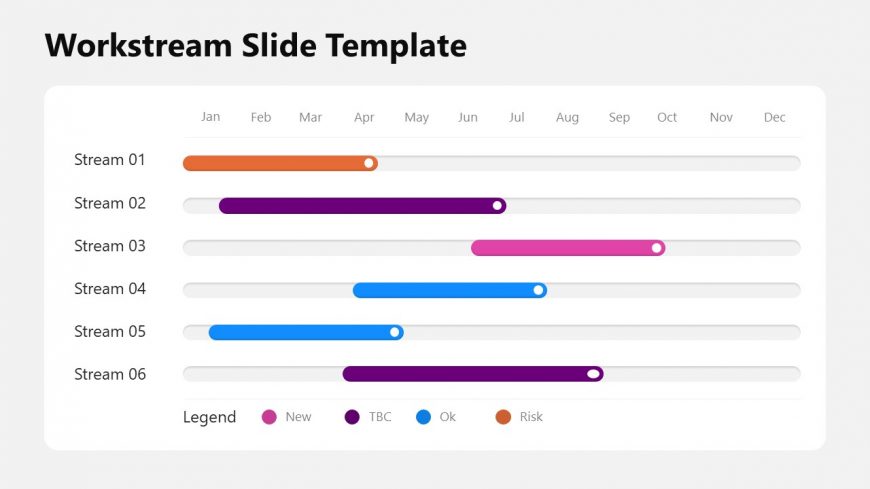 PPT Template for Workstream Planning Presentation