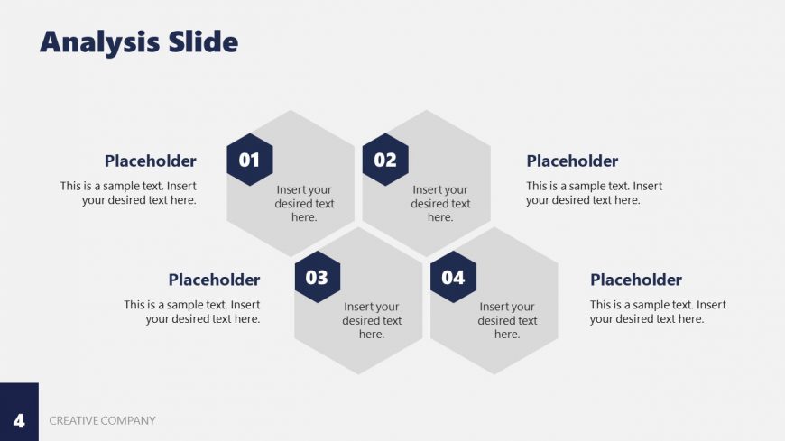 PPT Slide Template for Analysis Slide