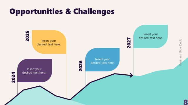 Opportunities and Challenges Infographic Graph Template